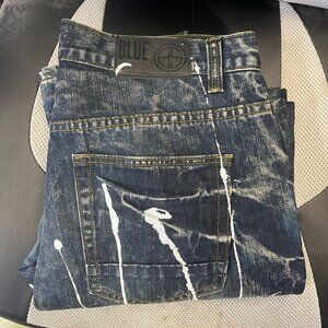 Blue Stitch Men's Pants